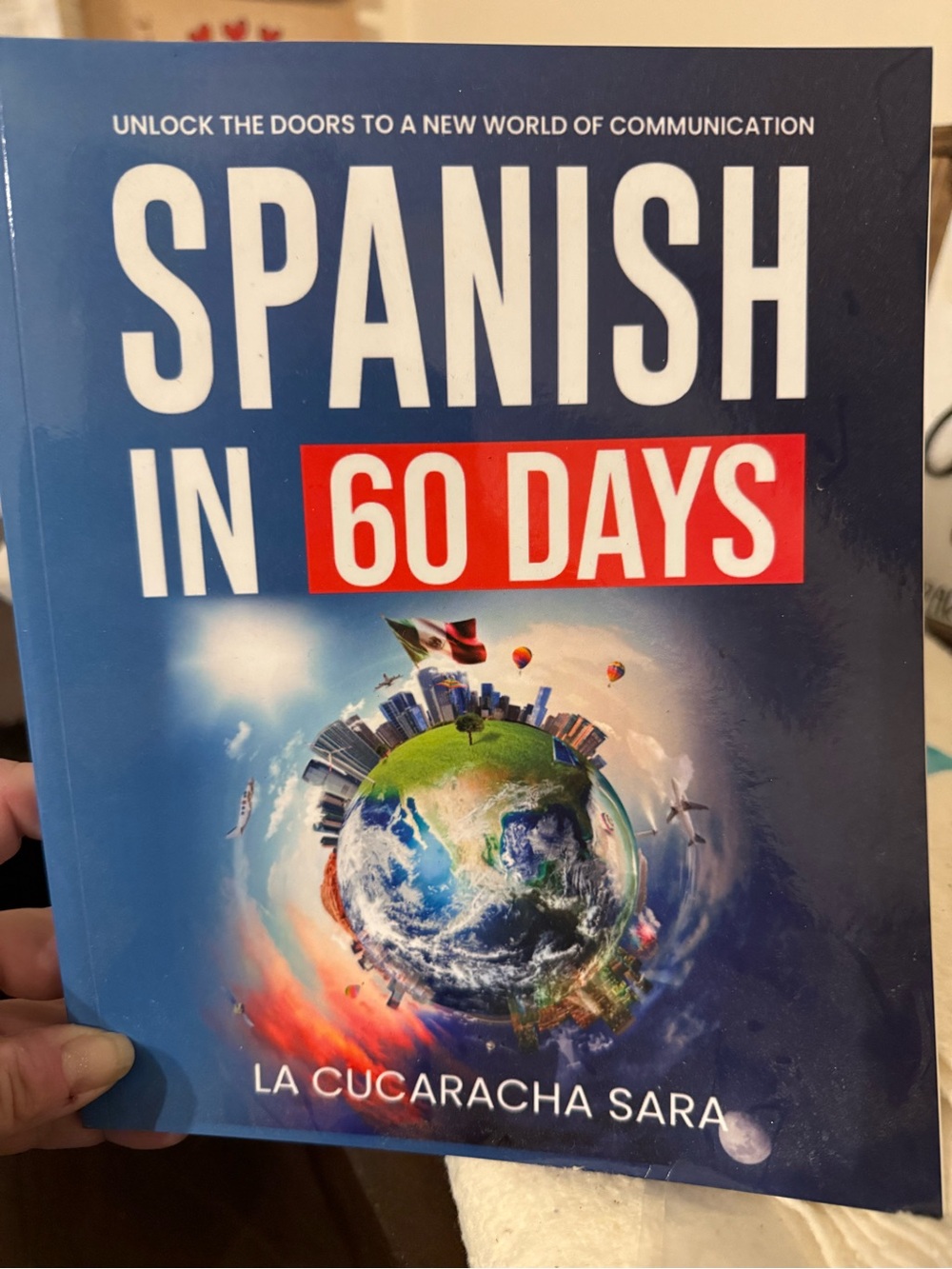 Spanish in 60 Days - Blue Cover